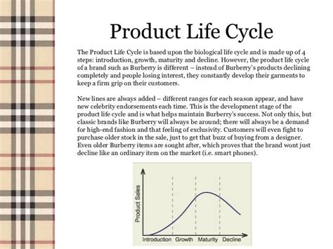 burberry product life cycle|burberry product design system.